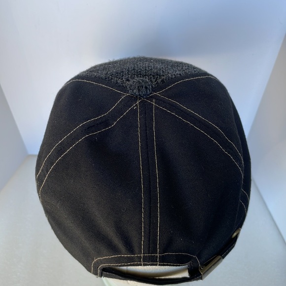 STETSON Black Baseball Cap Mens Hat Adjustable Strapback NWT - Picture 8 of 11